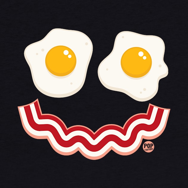 EGG BACON SMILE by toddgoldmanart